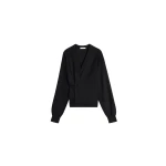 Lemaire Twisted Cardigan in Merino Blend - Knitwear - Parisian Minimalist Luxury at Coveti
