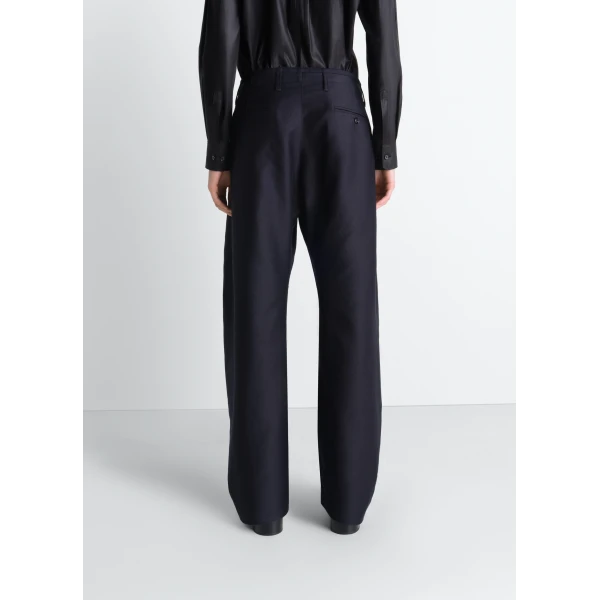 Lemaire Twisted Chino Pants in Cotton Satin, view 5