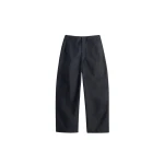 Lemaire Twisted Chino Pants in Cotton Satin - Pants - Parisian Minimalist Luxury at Coveti