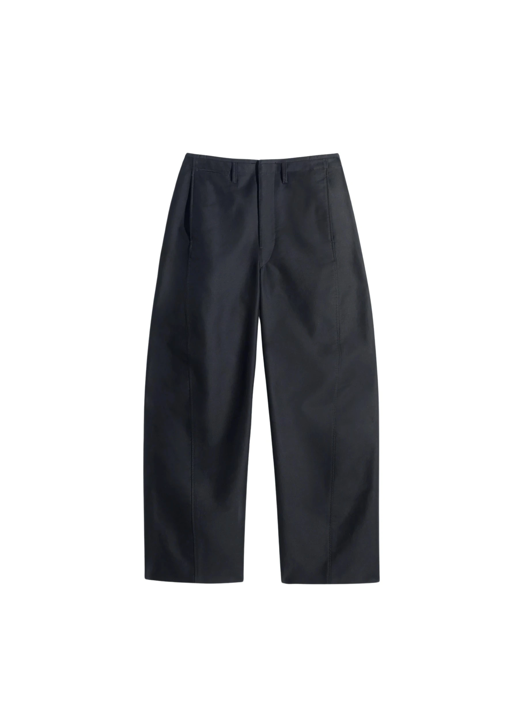 Lemaire-Twisted-Chino-Pants-in-Cotton-Satin-coveti33633_nobg Lemaire Twisted Chino Pants in Cotton Satin - Pants - Parisian Minimalist Luxury at Coveti