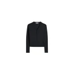 Lemaire V Neck Buttoned Cardigan in Fine Wool - Knitwear - Parisian Minimalist Luxury at Coveti