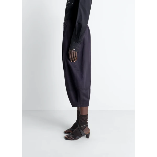 Lemaire Volume Bermudas in Cotton Satin Shorts, view 4