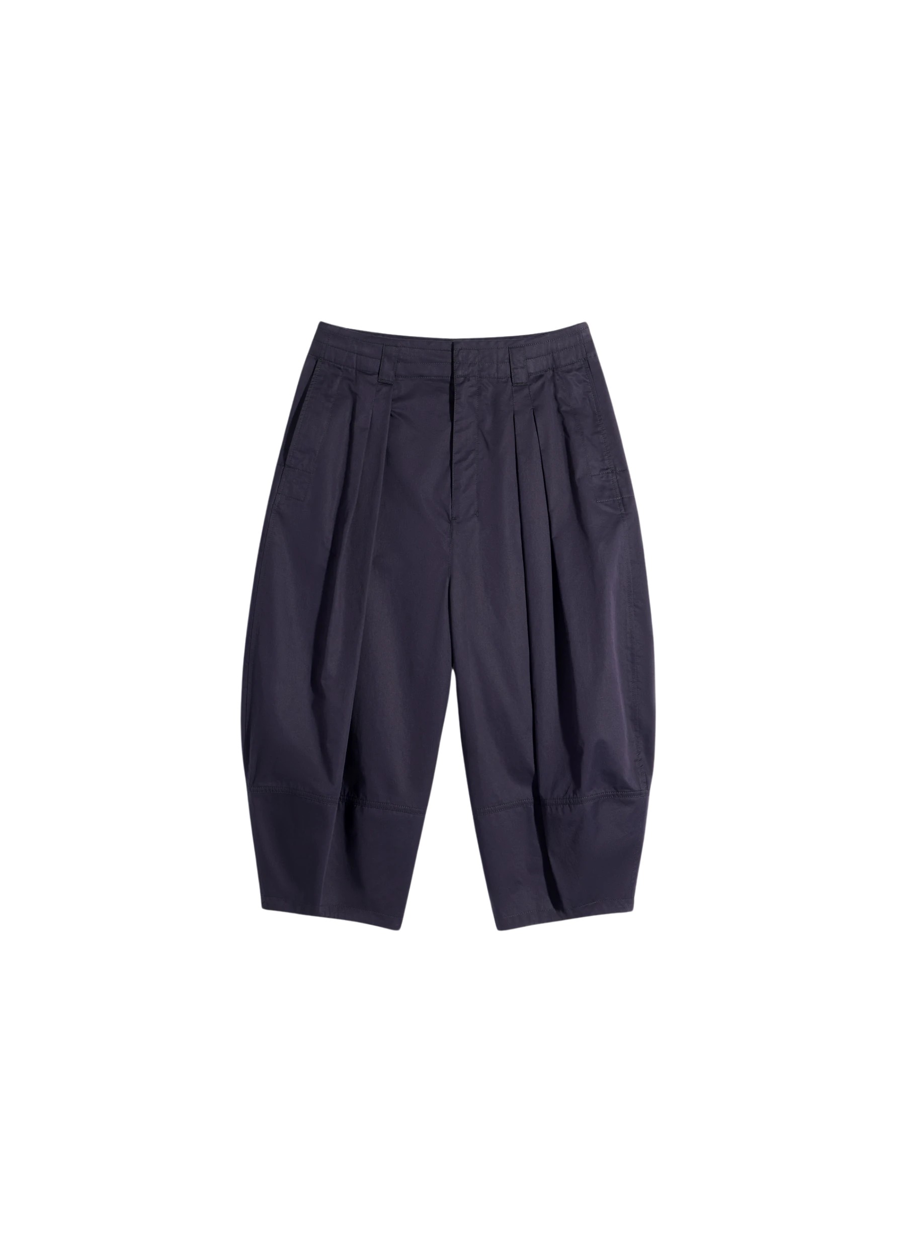 Lemaire Volume Bermudas in Cotton Satin Shorts