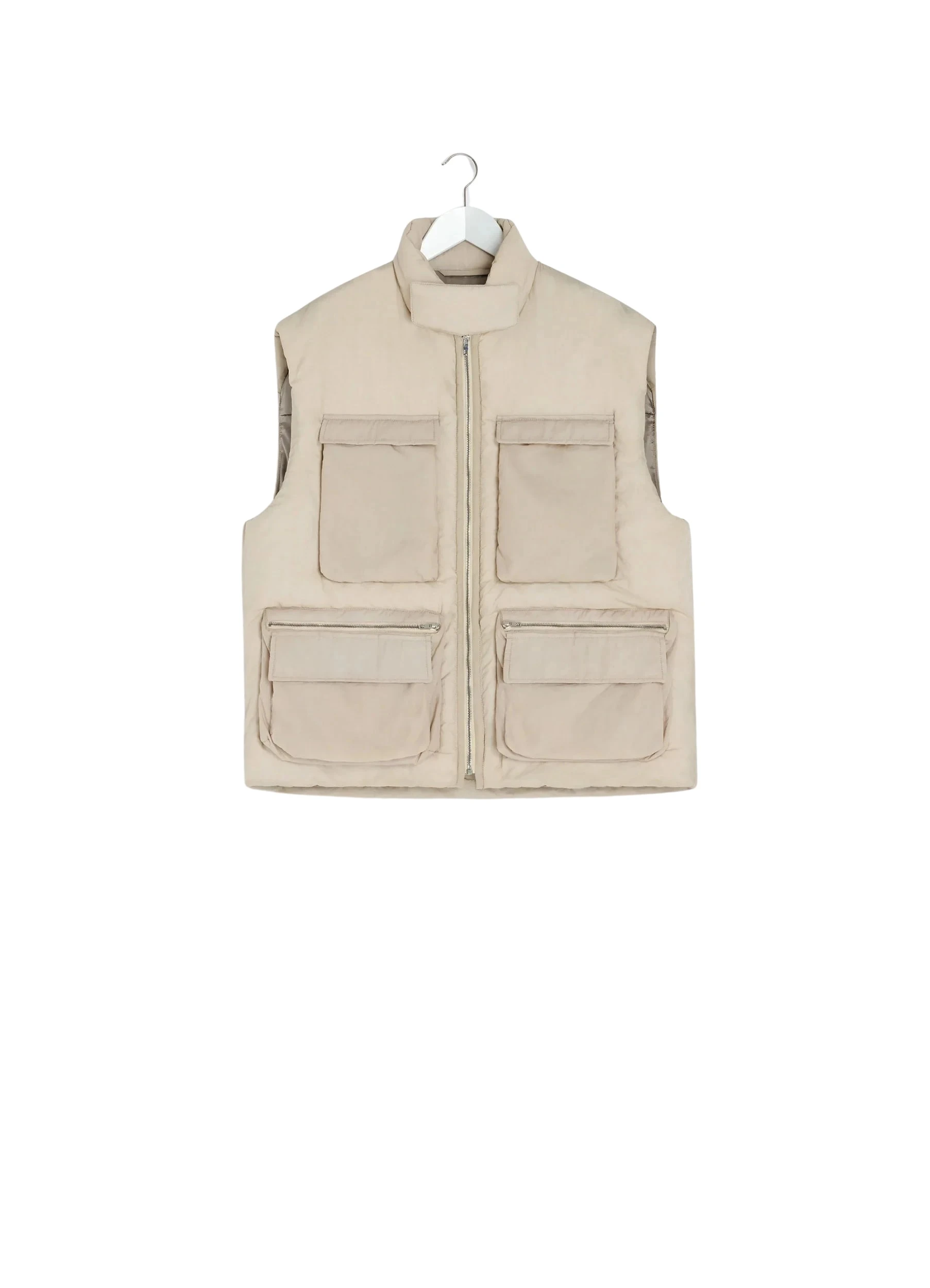 Lemaire-Wadded-Gilet-with-Pockets-in-Light-Nylon-coveti-693365_nobg Lemaire Wadded Gilet with Pockets in Light Nylon - Coats - Parisian Minimalist Luxury at Coveti
