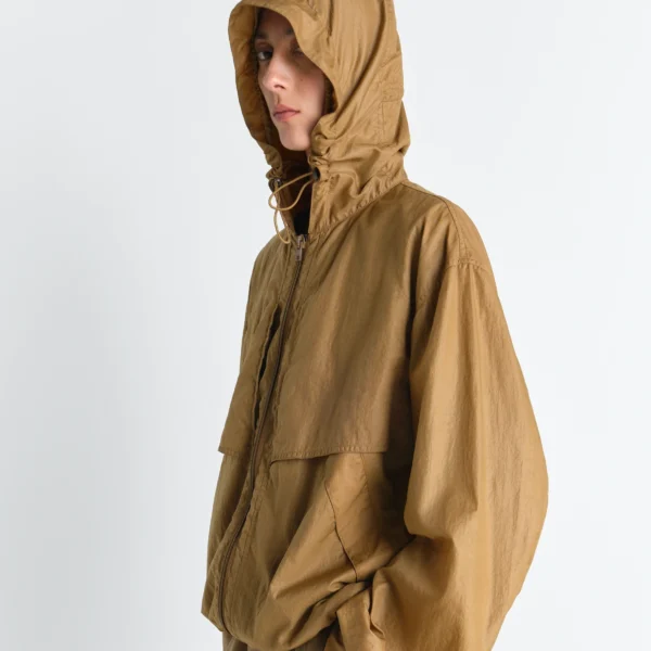 Lemaire Windbreaker in Light Nylon - Coats - Parisian Minimalist Luxury at Coveti