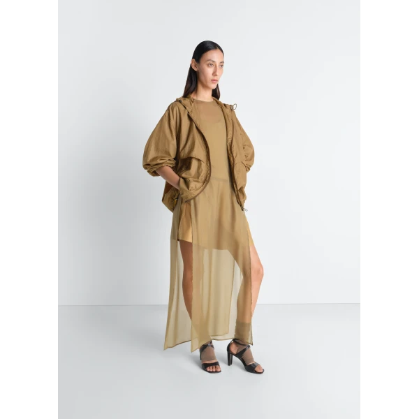 Lemaire Windbreaker in Light Nylon Coat, view 4