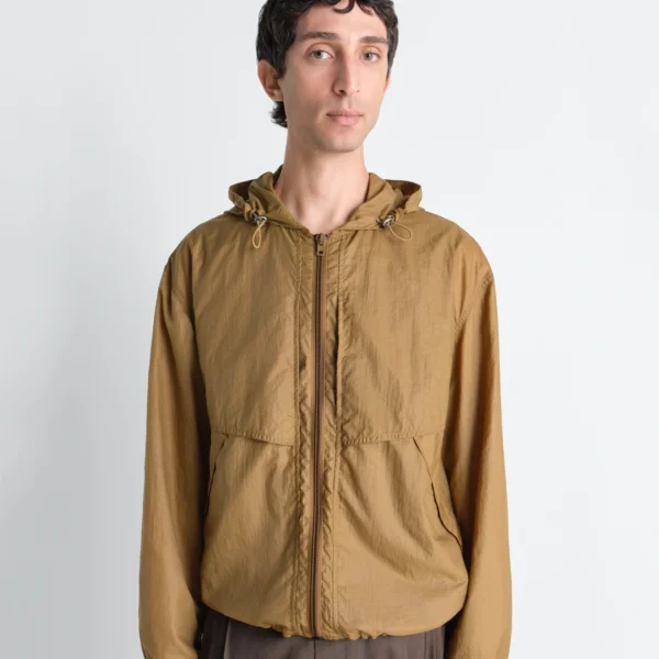 Lemaire Windbreaker in Light Nylon - Coats - Parisian Minimalist Luxury at Coveti
