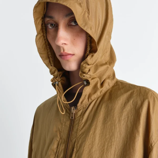 Lemaire Windbreaker in Light Nylon - Coats - Parisian Minimalist Luxury at Coveti