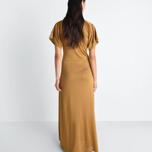 Lemaire Zip Dress in Viscose Cotton Jersey - Dresses - Parisian Minimalist Luxury at Coveti