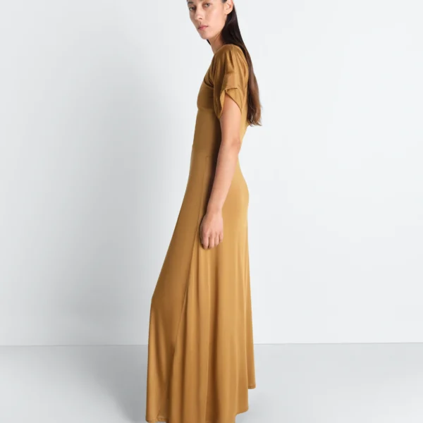 Lemaire Zip Dress in Viscose Cotton Jersey - Dresses - Parisian Minimalist Luxury at Coveti