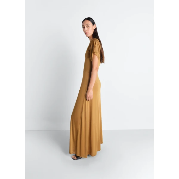 Lemaire Zip Dress in Viscose Cotton Jersey, view 5