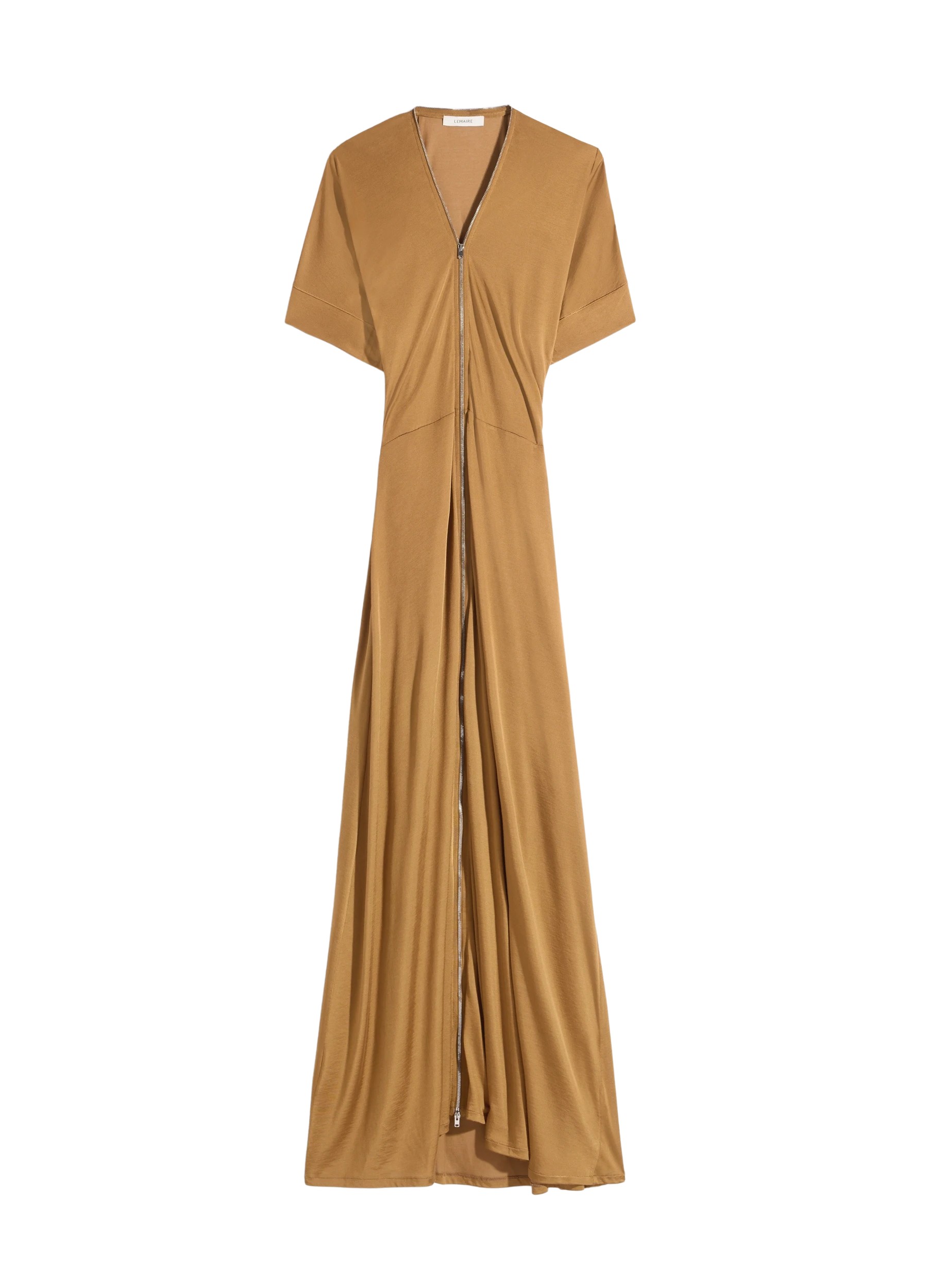 Lemaire Zip Dress in Viscose Cotton Jersey