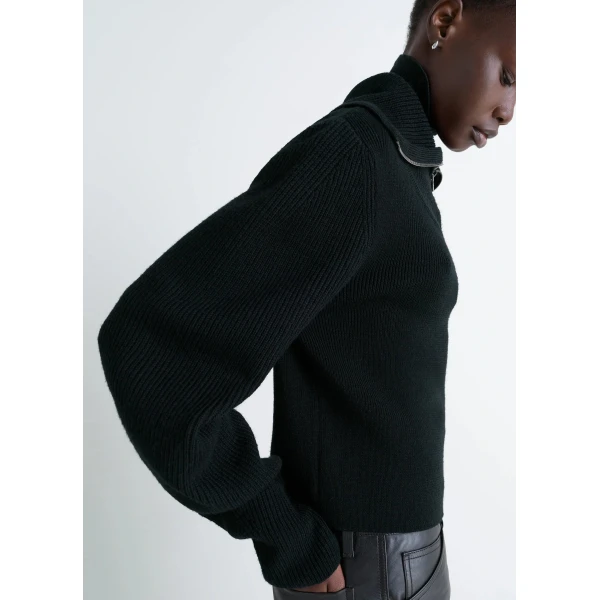 Lemaire Zipped Sweater, view 2