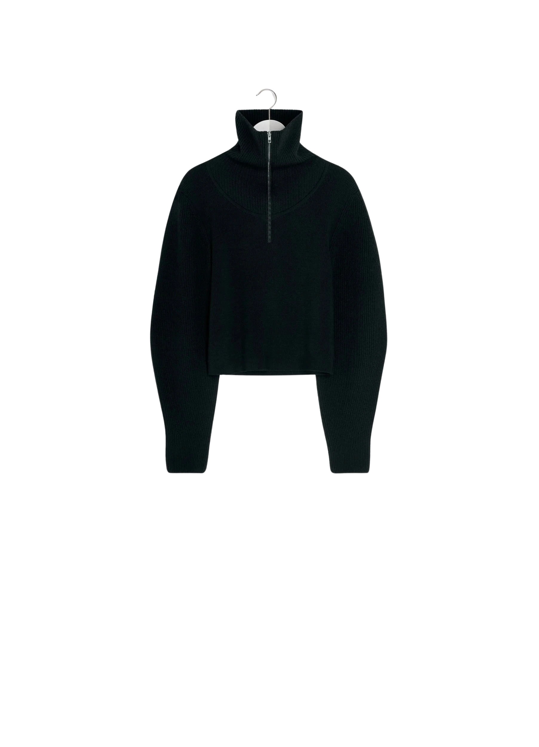 Lemaire Zipped Sweater - Knitwear - Parisian Minimalist Luxury at Coveti