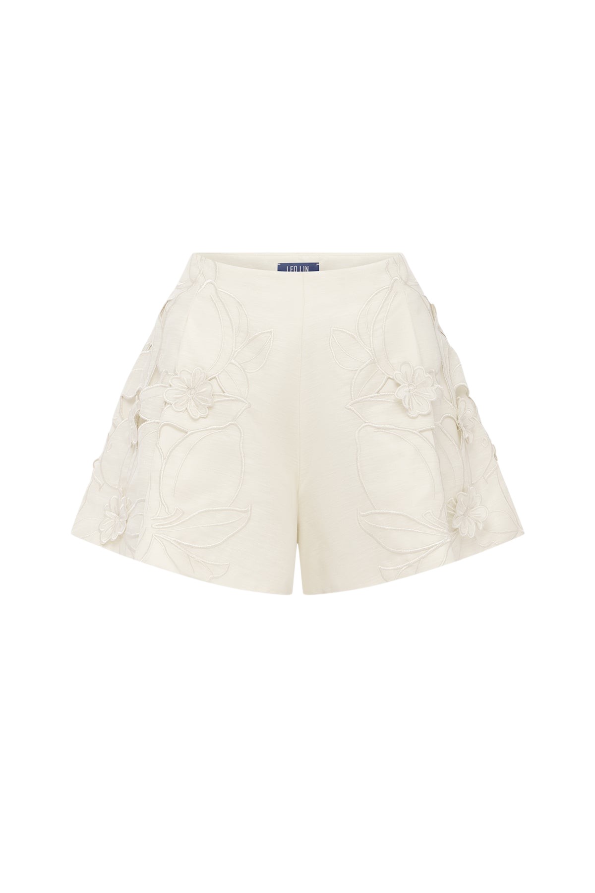 Leo-Lin-Abby-929268_nobg Leo Lin Abby Appliqué Shorts - Leo Lin Dress - Australian Luxury Fashion - Shop at Coveti