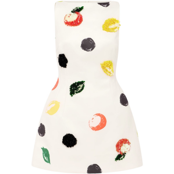 Leo Lin Ali Embellished Boat Neck Mini Dress - Leo Lin Dress - Australian Luxury Fashion - Shop at Coveti