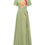 Leo Lin Alice Short Sleeve Maxi Dress - Leo Lin Dress - Australian Luxury Fashion - Shop at Coveti