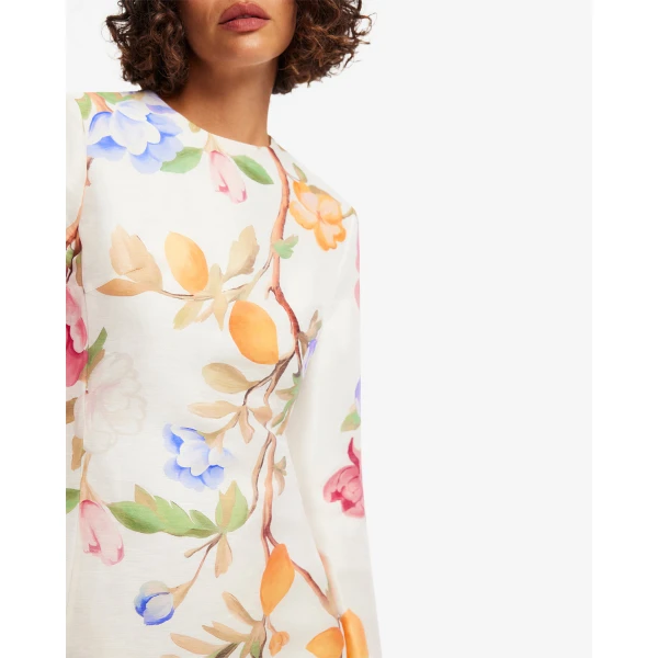 Leo Lin Aliza Long Sleeve Mini Dress - Leo Lin Dress - Australian Luxury Fashion - Shop at Coveti