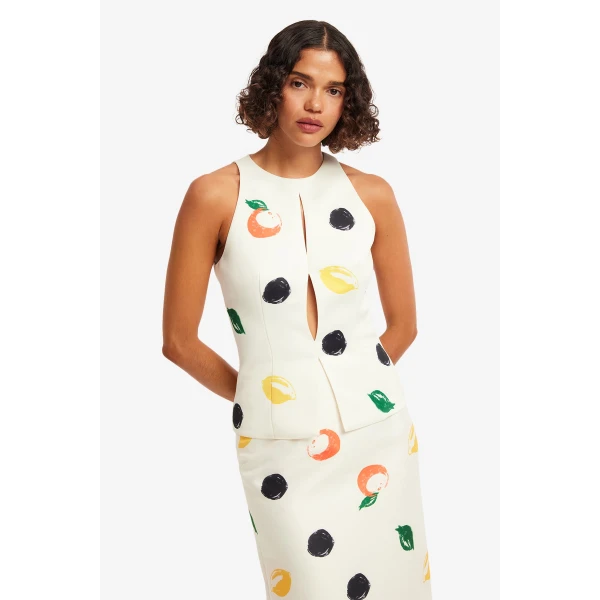 Leo Lin Amelia Top - Leo Lin Dress - Australian Luxury Fashion - Shop at Coveti