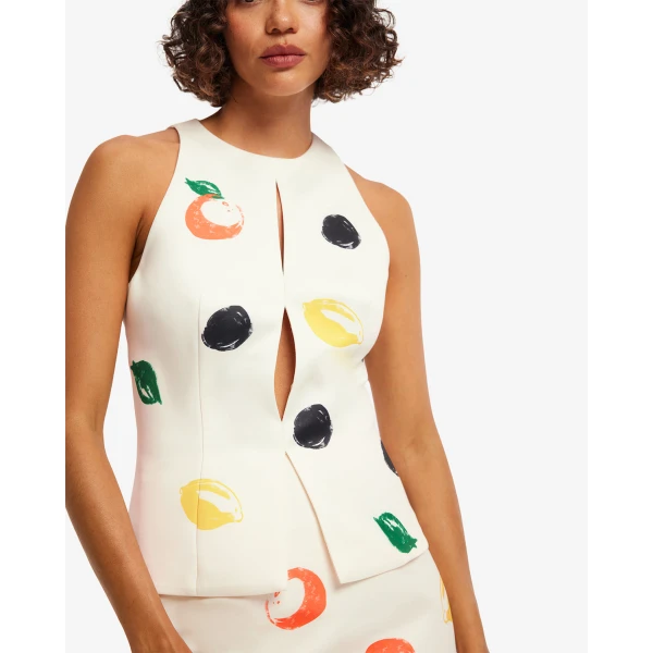 Leo Lin Amelia Top - Leo Lin Dress - Australian Luxury Fashion - Shop at Coveti
