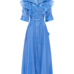 Leo Lin Anya Petal Midi Dress - Leo Lin Dress - Australian Luxury Fashion - Shop at Coveti