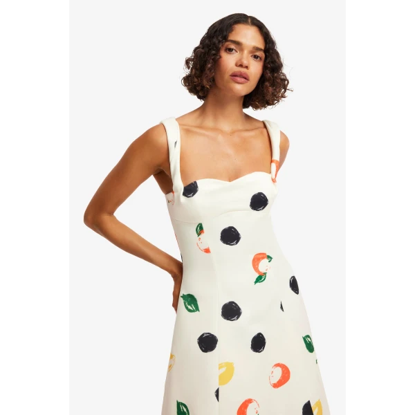 Leo Lin Beatrice Midi Dress - Leo Lin Dress - Australian Luxury Fashion - Shop at Coveti