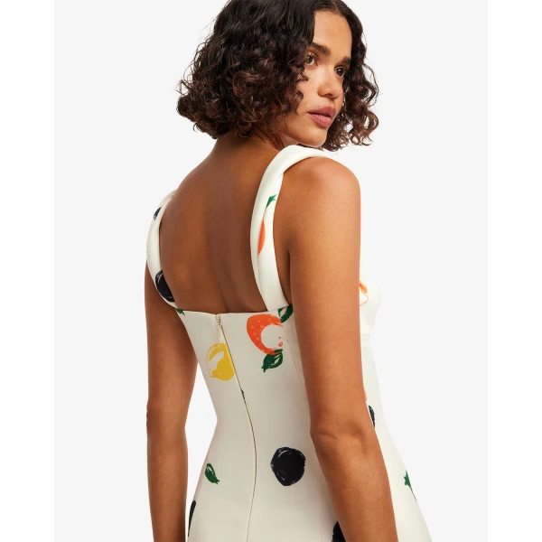 Leo Lin Beatrice Midi Dress - Leo Lin Dress - Australian Luxury Fashion - Shop at Coveti