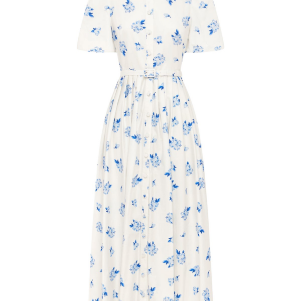 Leo Lin Bianca Short Sleeve Midi Dress - Leo Lin Dress - Australian Luxury Fashion - Shop at Coveti