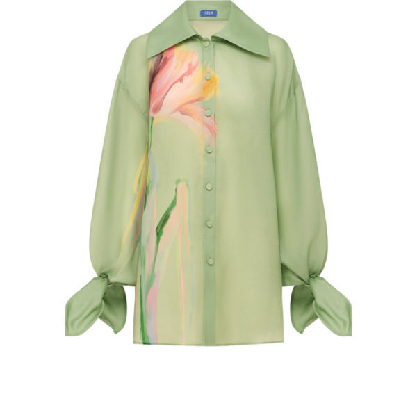 Leo Lin Christina Bow Blouse - Leo Lin Dress - Australian Luxury Fashion - Shop at Coveti