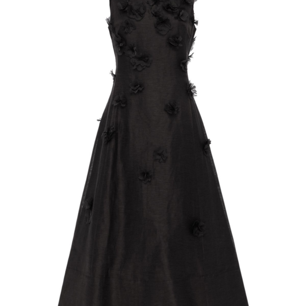 Leo Lin Cleo Petal Sleeveless Midi Dress - Leo Lin Dress - Australian Luxury Fashion - Shop at Coveti