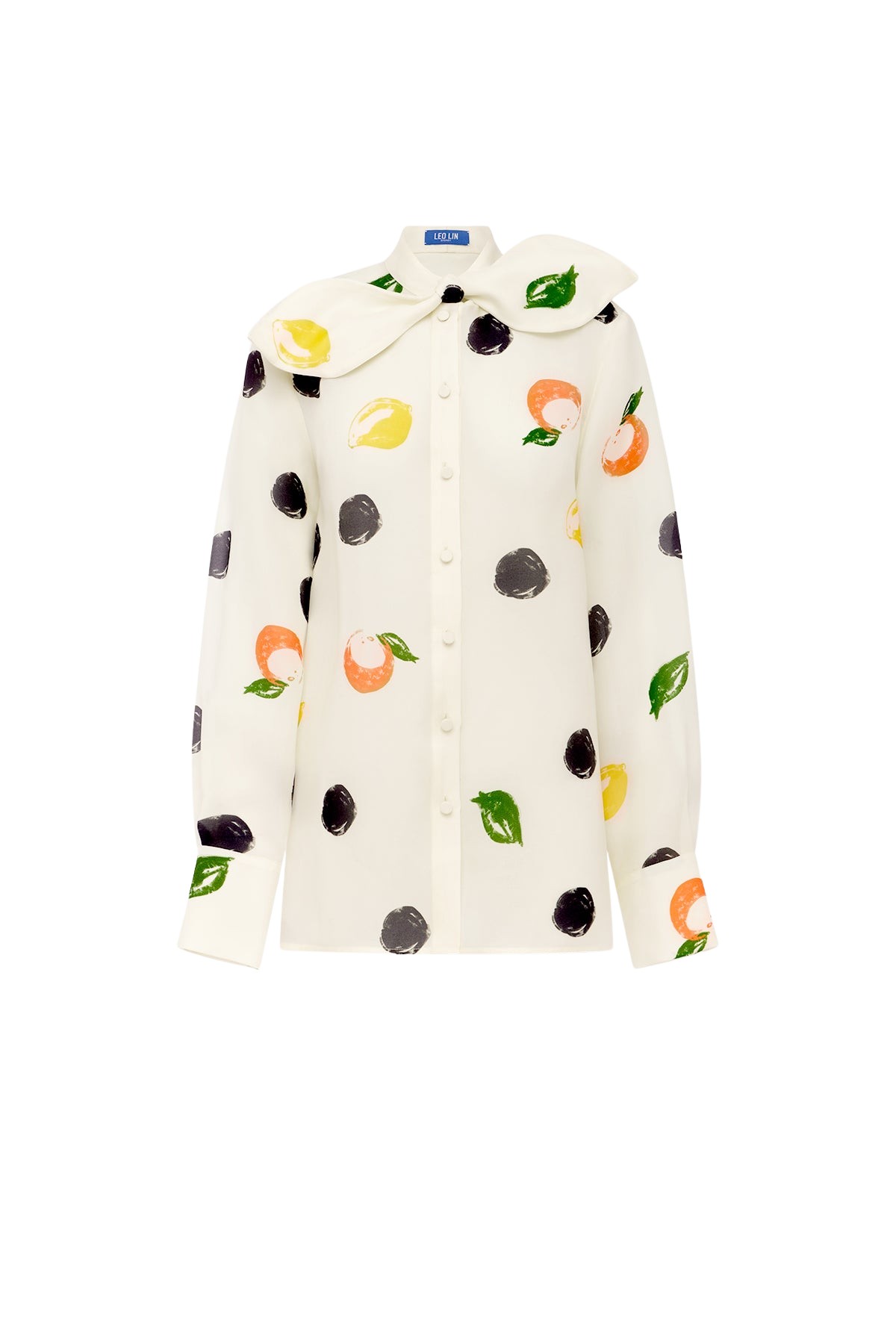 Leo-Lin-Cora39827_nobg Leo Lin Cora Bow Blouse - Leo Lin Dress - Australian Luxury Fashion - Shop at Coveti