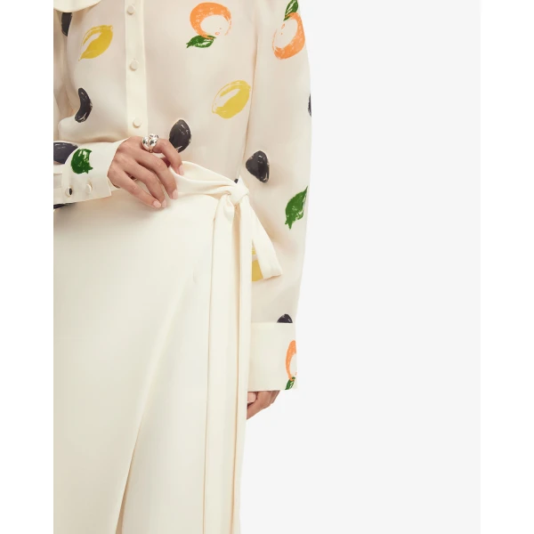 Leo Lin Felicity Wrap Pants - Leo Lin Dress - Australian Luxury Fashion - Shop at Coveti
