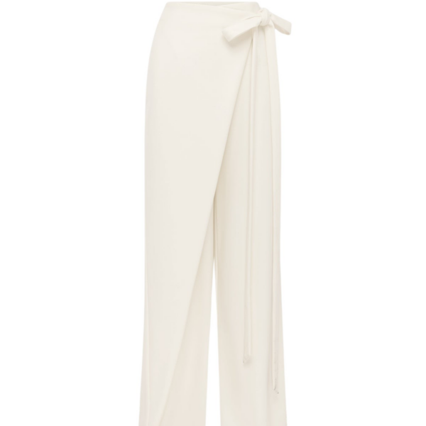 Leo Lin Felicity Wrap Pants - Leo Lin Dress - Australian Luxury Fashion - Shop at Coveti