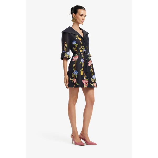 Leo Lin Genevieve Sleeve Mini Dress - Leo Lin Dress - Australian Luxury Fashion - Shop at Coveti