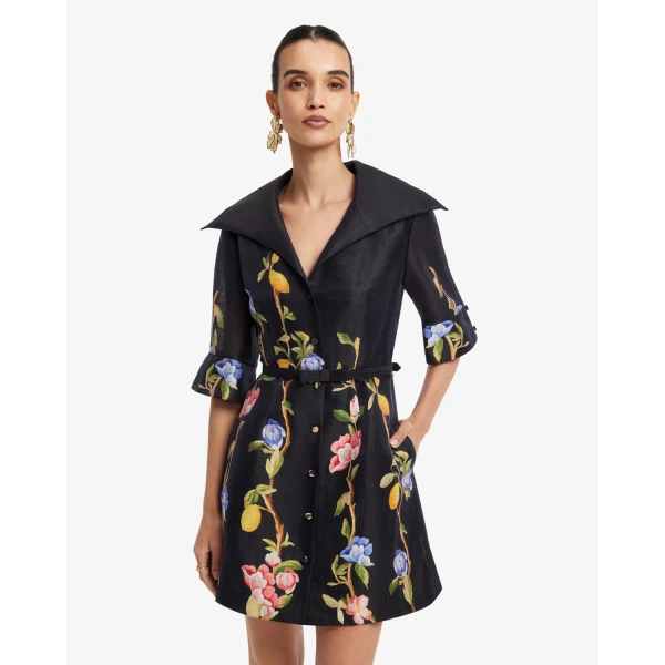Leo Lin Genevieve Sleeve Mini Dress - Leo Lin Dress - Australian Luxury Fashion - Shop at Coveti