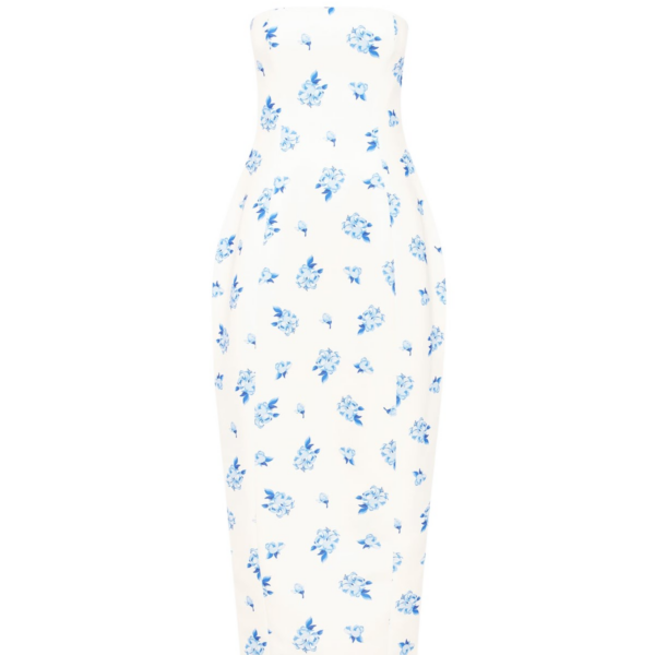 Leo Lin Jessica Cocoon Bustier Maxi Dress - Leo Lin Dress - Australian Luxury Fashion - Shop at Coveti