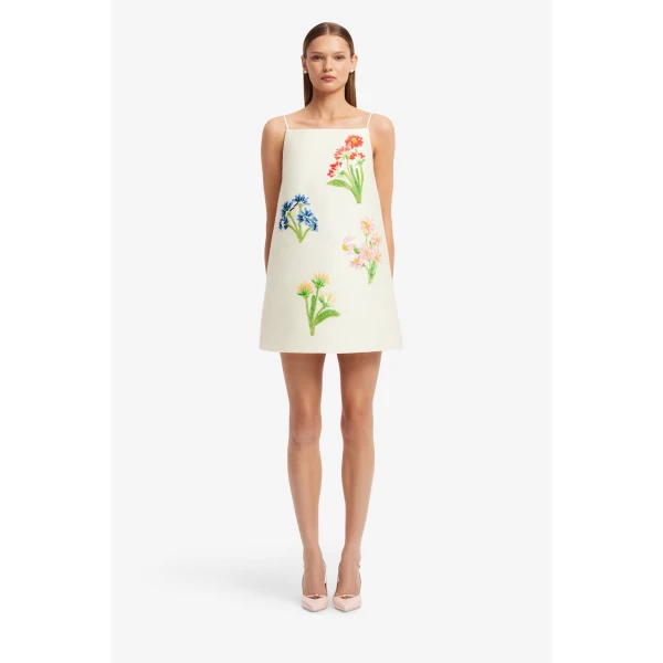 Leo Lin Leia Wool Mini Dress - Leo Lin Dress - Australian Luxury Fashion - Shop at Coveti