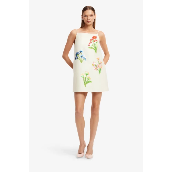 Leo Lin Leia Wool Mini Dress - Leo Lin Dress - Australian Luxury Fashion - Shop at Coveti