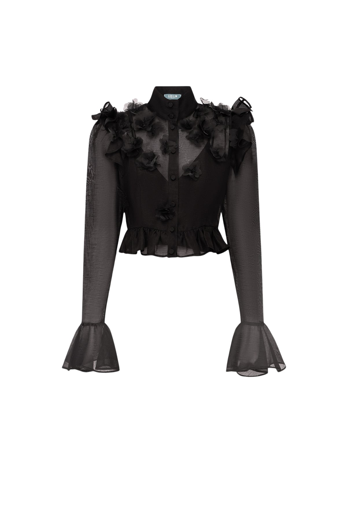 Leo-Lin-Maeve18585_nobg Leo Lin Maeve Petal Butterfly Long Sleeve Top - Leo Lin Dress - Australian Luxury Fashion - Shop at Coveti