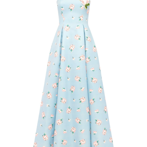 Leo Lin Nora Bustier Maxi Dress - Leo Lin Dress - Australian Luxury Fashion - Shop at Coveti