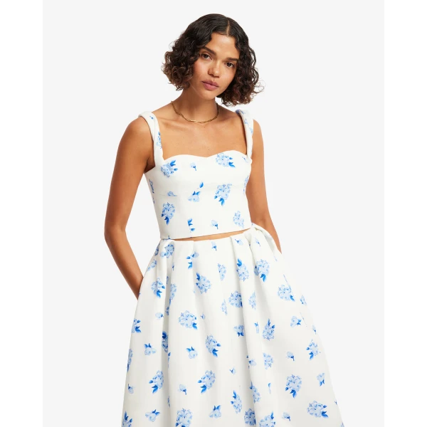 Leo Lin Victoria Puff Maxi Skirt - Leo Lin Dress - Australian Luxury Fashion - Shop at Coveti