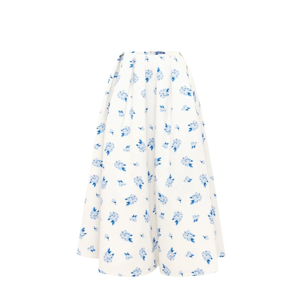 Leo Lin Victoria Puff Maxi Skirt