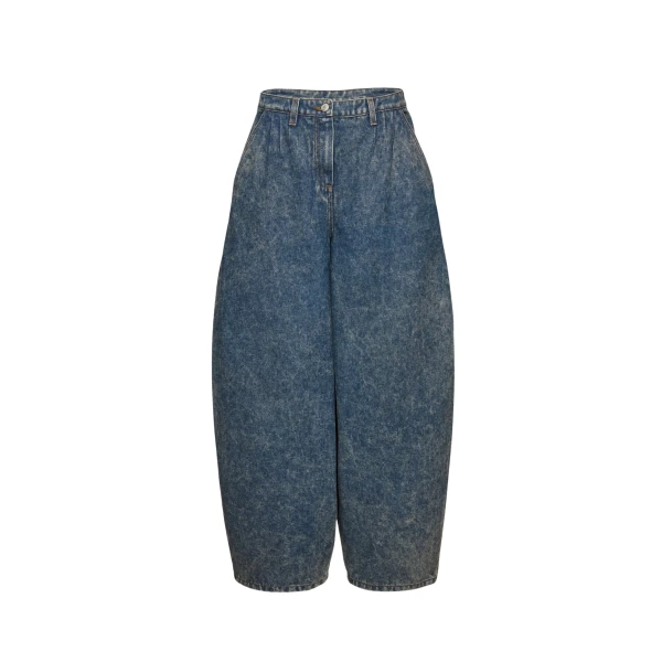 Magda Butrym Balloon denim pants in vintage blue
