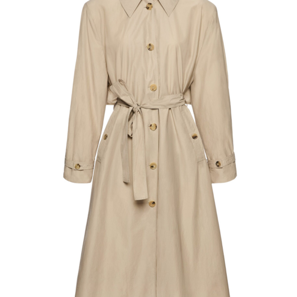 Magda Butrym Belted trench coat in beige