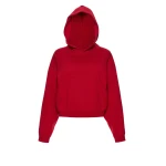 Magda Butrym Cashmere and cotton hoodie in red