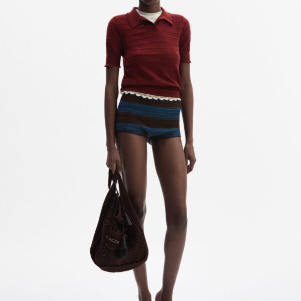 Magda Butrym Blue Shorts