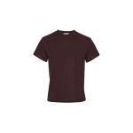 Magda Butrym Fitted t-shirt in burgundy