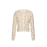 Magda Butrym Floral cardigan in cream