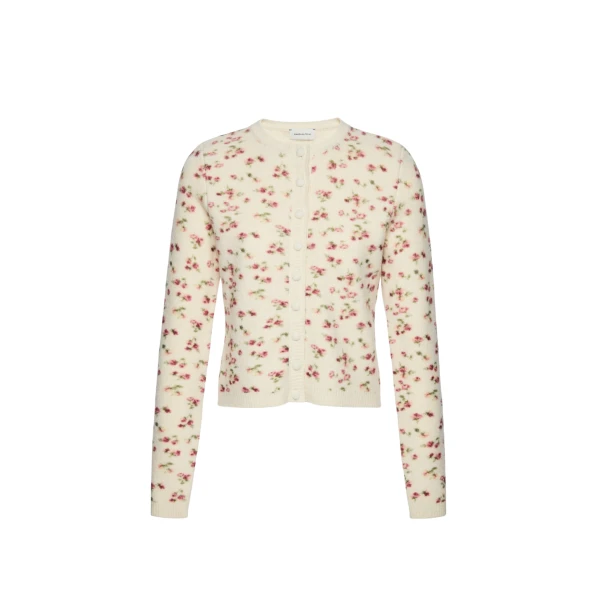 Magda Butrym Floral cardigan in cream