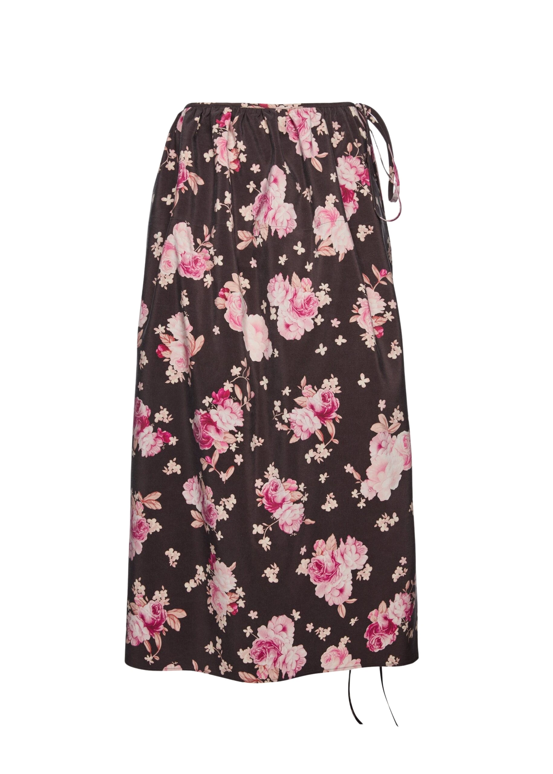 Magda-Butrym-Floral-silk-wrap-skirt-in-brown-scaled67473_nobg Magda Butrym Floral silk wrap skirt in brown
